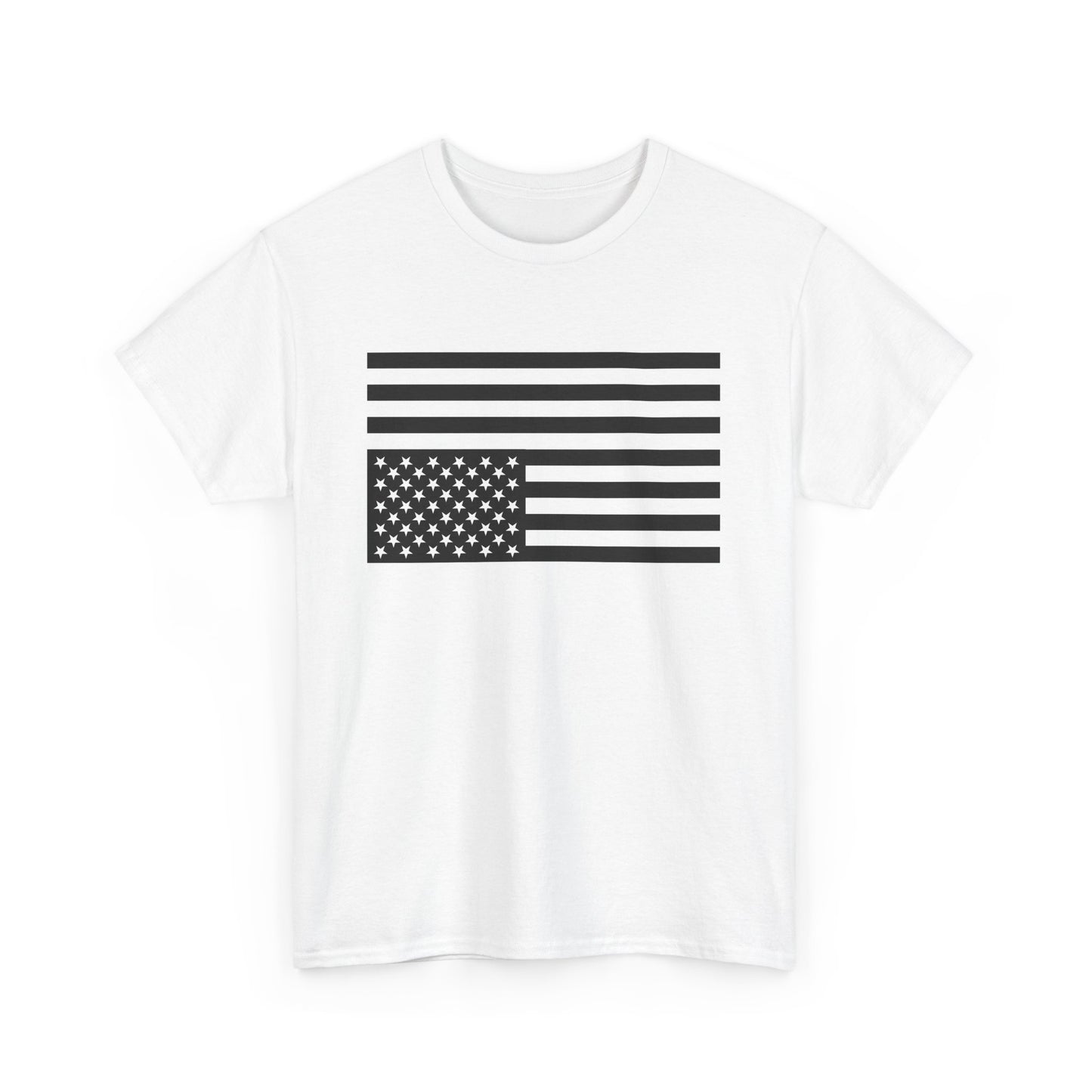 Upside-Down Flag T-Shirt - Unisex Heavy Cotton T