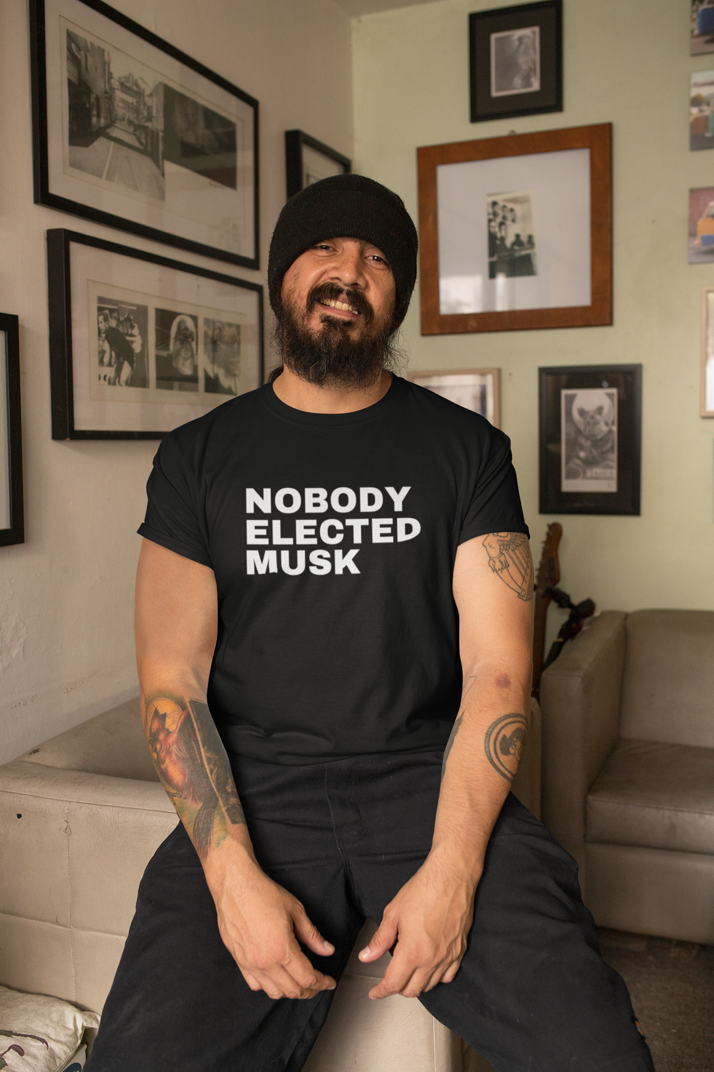 Nobody Elected Musk T-Shirt